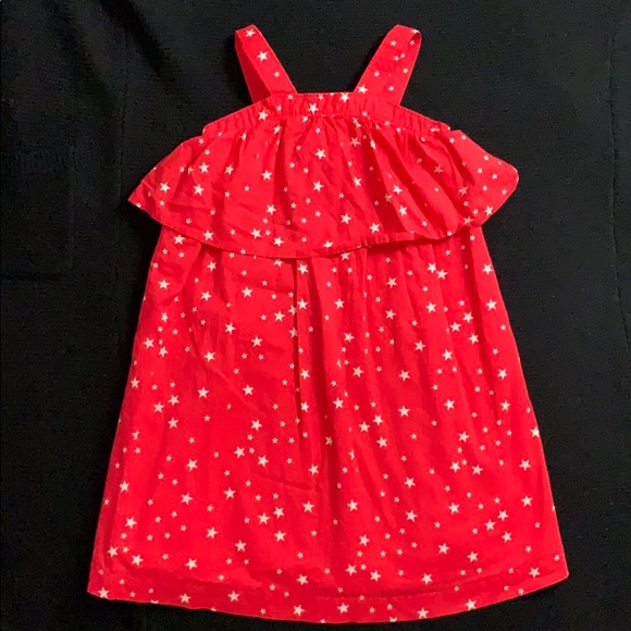 GAP Other - (3 for $30) Red Baby GAP dress with stars